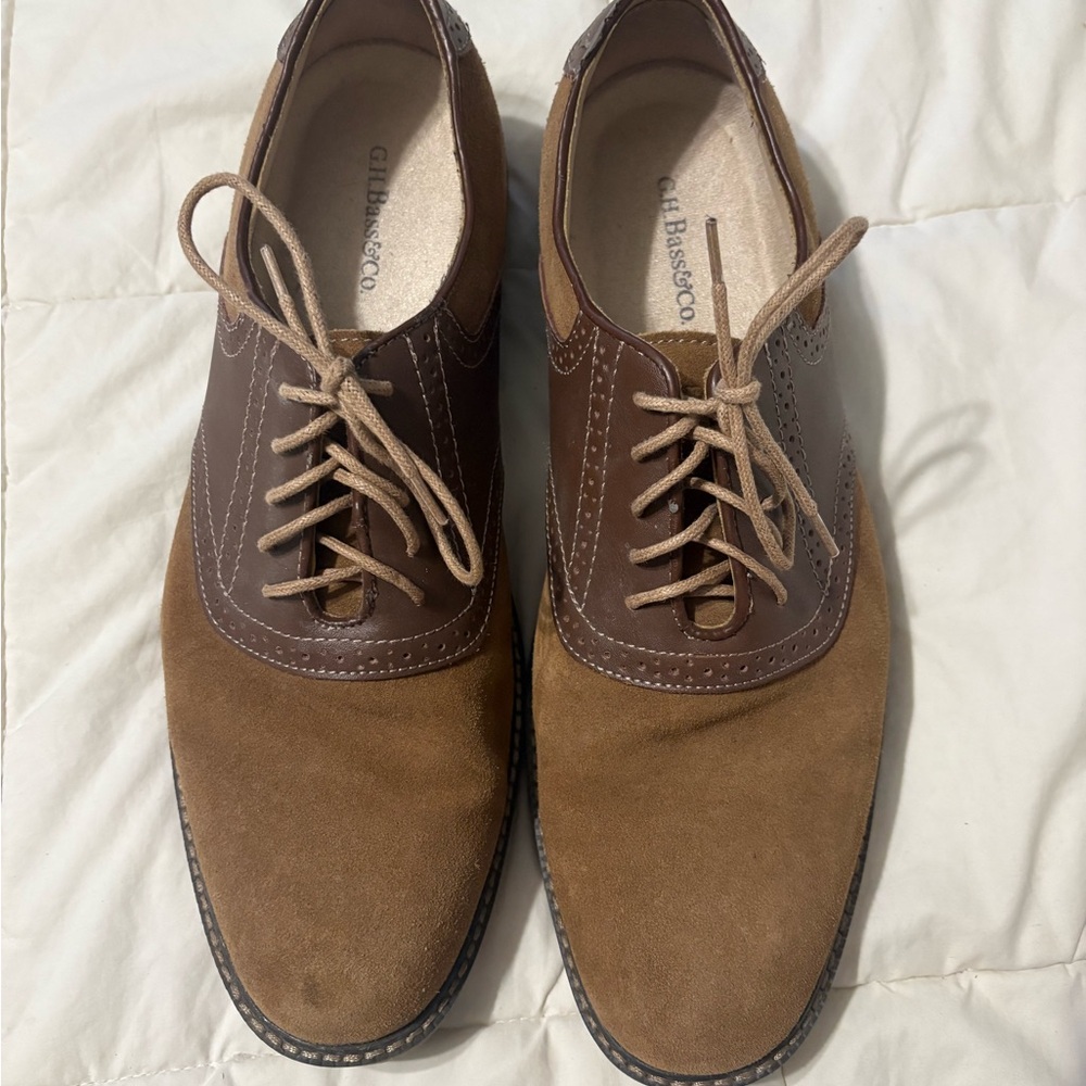 G.H. Bass & Co. Men's Brown Oxford Shoes